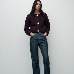 Zara chunky knit cardigan